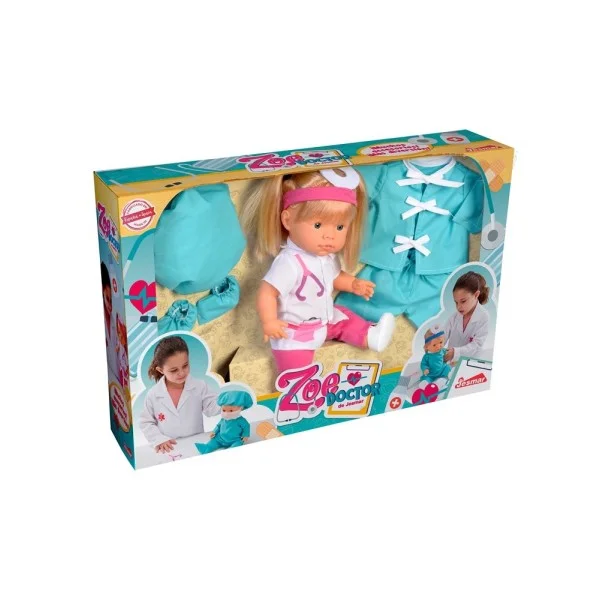 Zoe Doll Doctor Girl 40cm - 40014-F